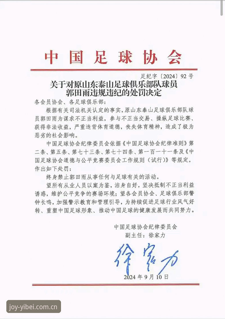 中国足球清理行动深度评测：易倍体育平台用户视角下的禁足名单全面解读